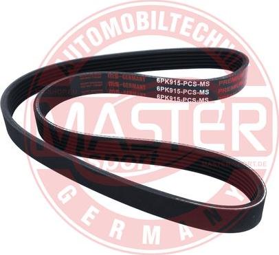 MASTER-SPORT 6PK915-PCS-MS - Cinghia Poly-V www.autoricambi360.it