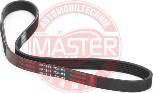 MASTER-SPORT 6PK989-PCS-MS - Tendicinghia, Cinghia Poly-V www.autoricambi360.it
