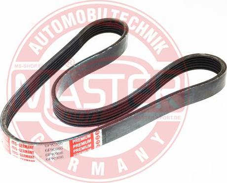 MASTER-SPORT 6PK986-PCS-MS - Cinghia Poly-V www.autoricambi360.it