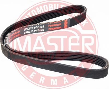 MASTER-SPORT 6PK923-PCS-MS - Cinghia Poly-V www.autoricambi360.it