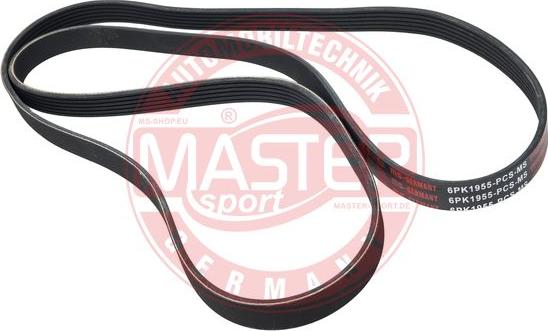 MASTER-SPORT 6PK1955-PCS-MS - Cinghia Poly-V www.autoricambi360.it