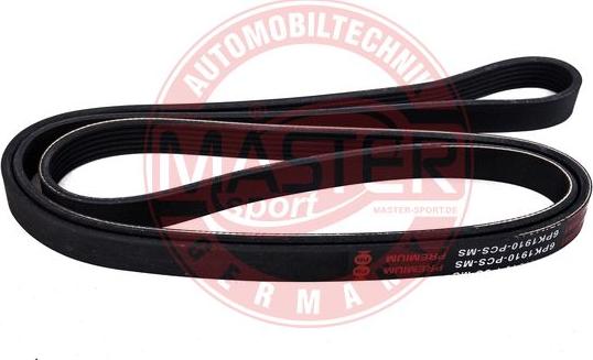 MASTER-SPORT 6PK1910-PCS-MS - Cinghia Poly-V www.autoricambi360.it