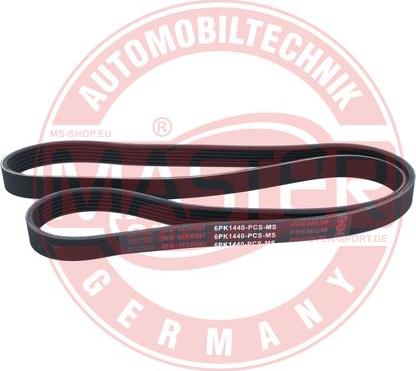 MASTER-SPORT 6PK1440-PCS-MS - Cinghia Poly-V www.autoricambi360.it