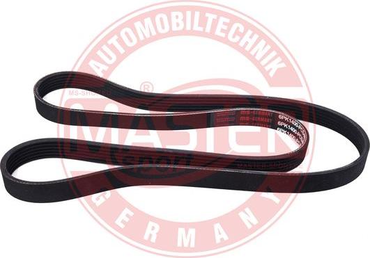 MASTER-SPORT 6PK1400-PCS-MS - Cinghia Poly-V www.autoricambi360.it