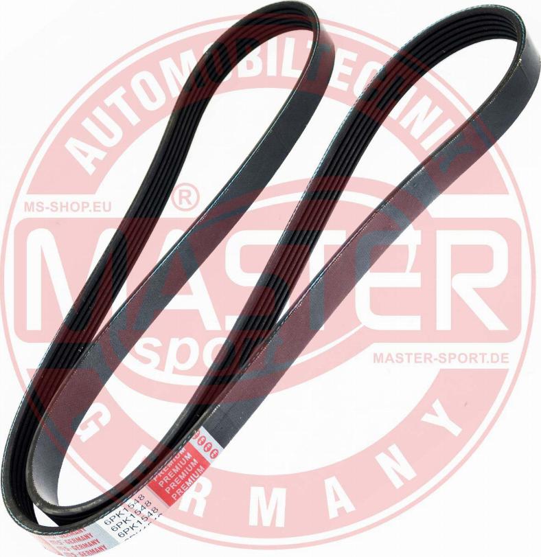 MASTER-SPORT 6PK1543-PCS-MS - Cinghia Poly-V www.autoricambi360.it