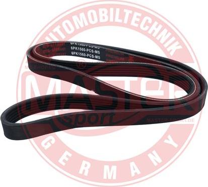 MASTER-SPORT 6PK1560-PCS-MS - Cinghia Poly-V www.autoricambi360.it