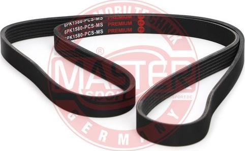 MASTER-SPORT 6PK1580-PCS-MS - Cinghia Poly-V www.autoricambi360.it