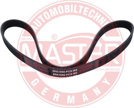 MASTER-SPORT 6PK1050-PCS-MS - Cinghia Poly-V www.autoricambi360.it