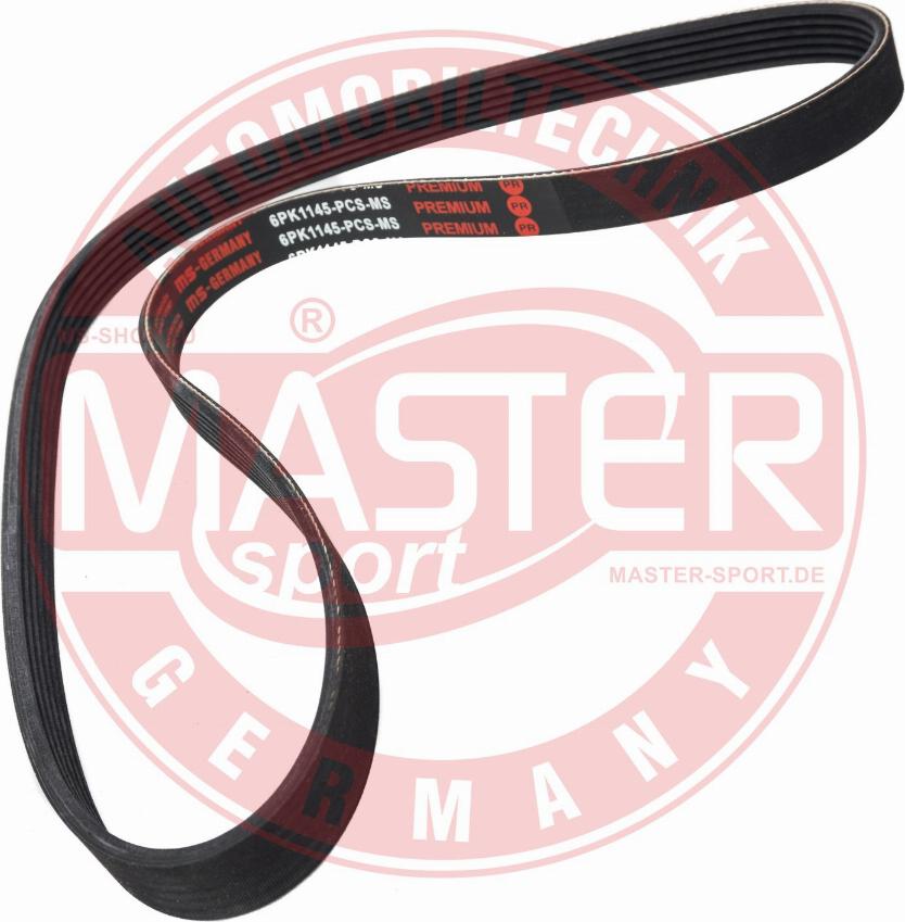 MASTER-SPORT 6PK1145-PCS-MS - Cinghia Poly-V www.autoricambi360.it