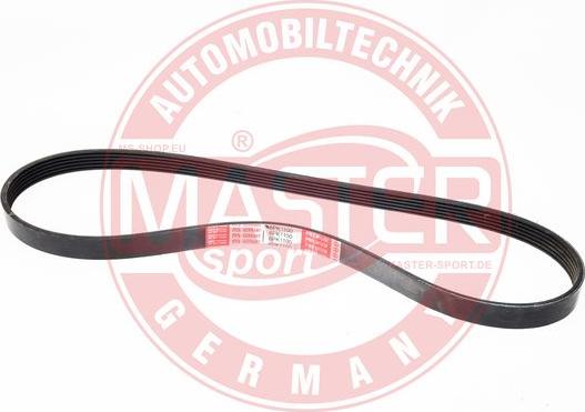 MASTER-SPORT 6PK1100-PCS-MS - Cinghia Poly-V www.autoricambi360.it