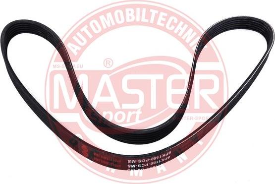 MASTER-SPORT 6PK1180-PCS-MS - Cinghia Poly-V www.autoricambi360.it
