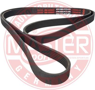 MASTER-SPORT 6PK1880-PCS-MS - Cinghia Poly-V www.autoricambi360.it