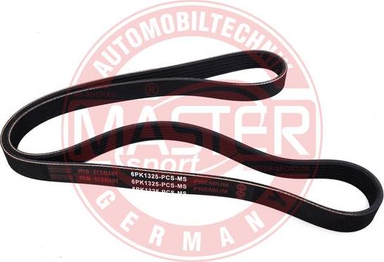 MASTER-SPORT 6PK1325-PCS-MS - Cinghia Poly-V www.autoricambi360.it