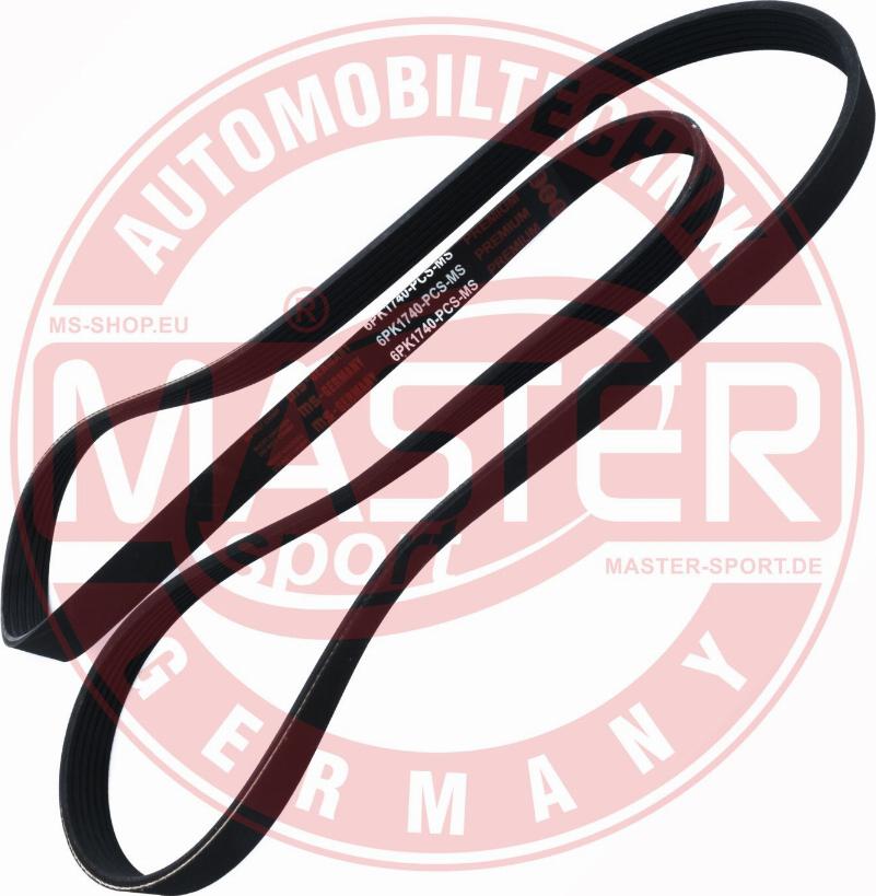 MASTER-SPORT 6PK1740-PCS-MS - Cinghia Poly-V www.autoricambi360.it