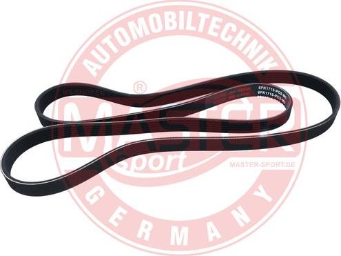 MASTER-SPORT 6PK1715-PCS-MS - Cinghia Poly-V www.autoricambi360.it