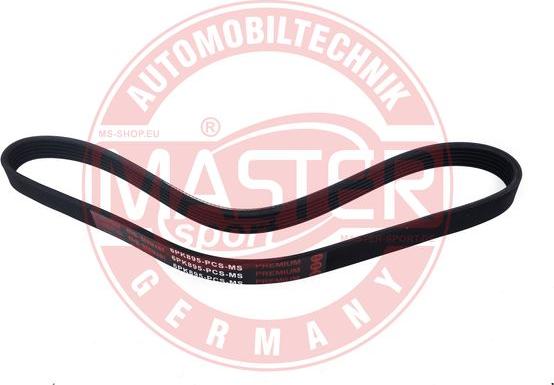 MASTER-SPORT 6PK895-PCS-MS - Cinghia Poly-V www.autoricambi360.it