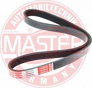 MASTER-SPORT 6PK893-PCS-MS - Cinghia Poly-V www.autoricambi360.it
