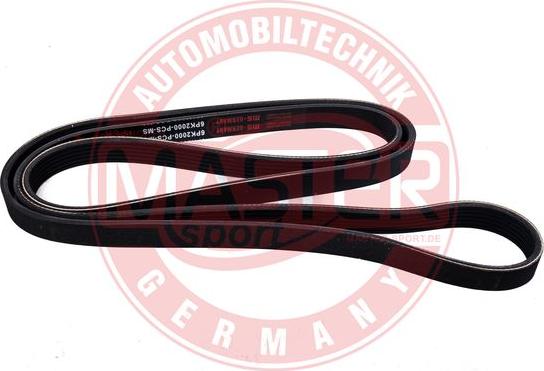 MASTER-SPORT 6PK2000-PCS-MS - Cinghia Poly-V www.autoricambi360.it
