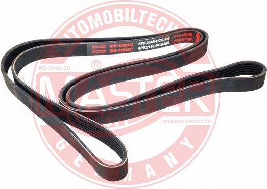 MASTER-SPORT 6PK2145-PCS-MS - Cinghia Poly-V www.autoricambi360.it