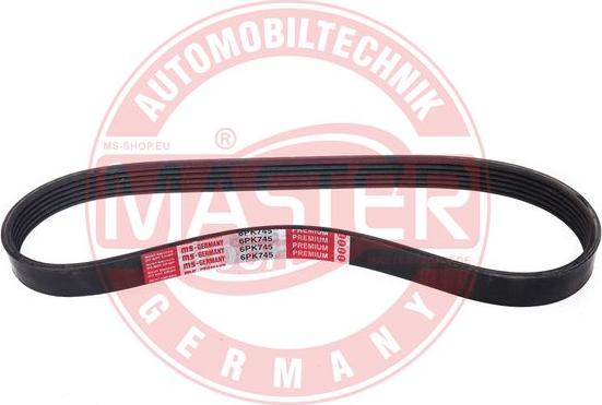 MASTER-SPORT 6PK745-PCS-MS - Cinghia Poly-V www.autoricambi360.it