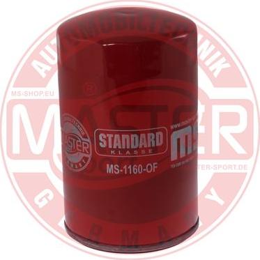MASTER-SPORT 1160-OF-PCS-MS - Filtro olio www.autoricambi360.it