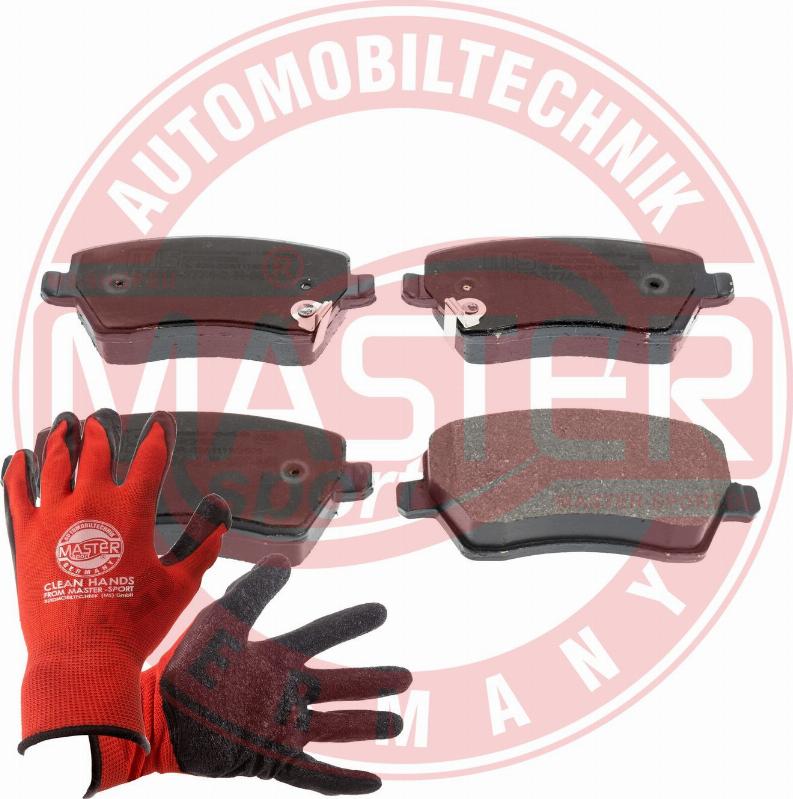 MASTER-SPORT 13046027742N-SET-MSP - Kit pastiglie freno, Freno a disco www.autoricambi360.it