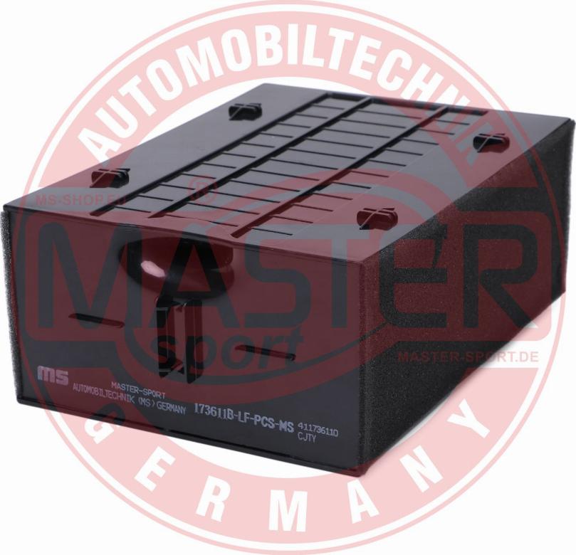 MASTER-SPORT 173611B-LF-PCS-MS - Filtro aria www.autoricambi360.it
