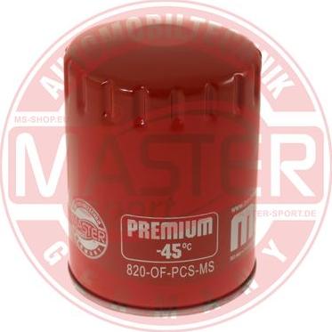 MASTER-SPORT 820-OF-PCS-MS - Filtro olio www.autoricambi360.it