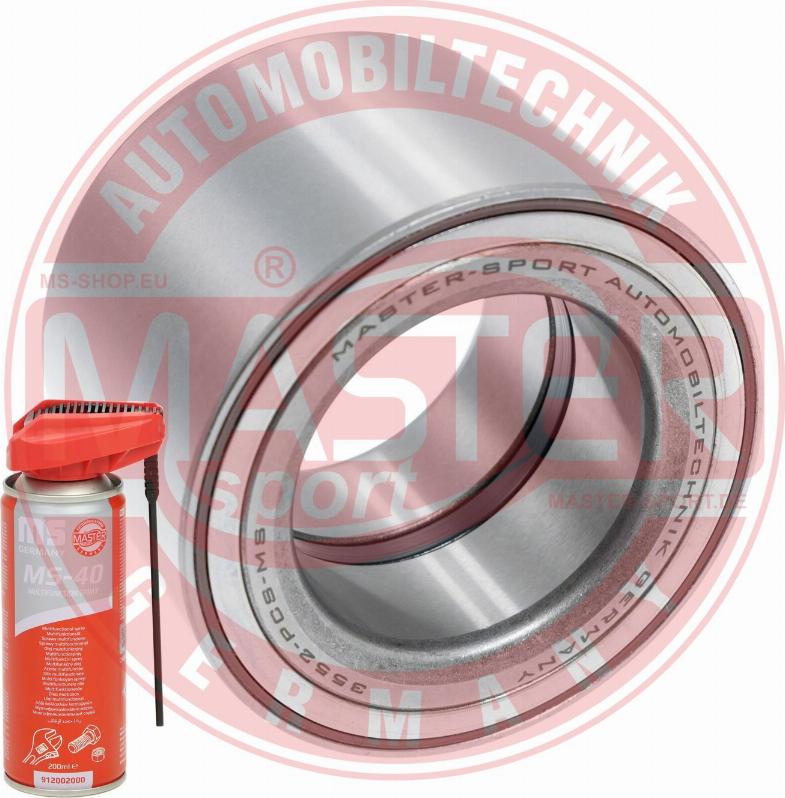 MASTER-SPORT 3552-SET-MSP - Kit cuscinetto ruota www.autoricambi360.it