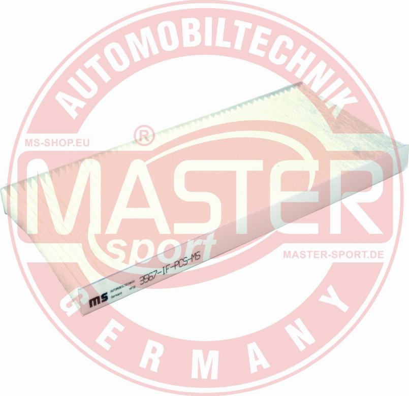 MASTER-SPORT 3567-IF-PCS-MS - Filtro, Aria abitacolo www.autoricambi360.it