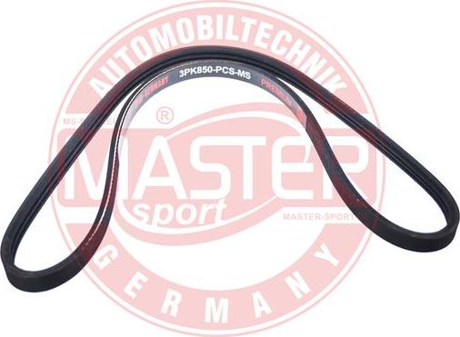 MASTER-SPORT 3PK850-PCS-MS - Cinghia Poly-V www.autoricambi360.it