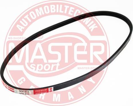 MASTER-SPORT 3PK815-PCS-MS - Cinghia Poly-V www.autoricambi360.it