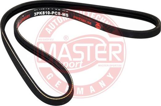 MASTER-SPORT 3PK810-PCS-MS - Cinghia Poly-V www.autoricambi360.it