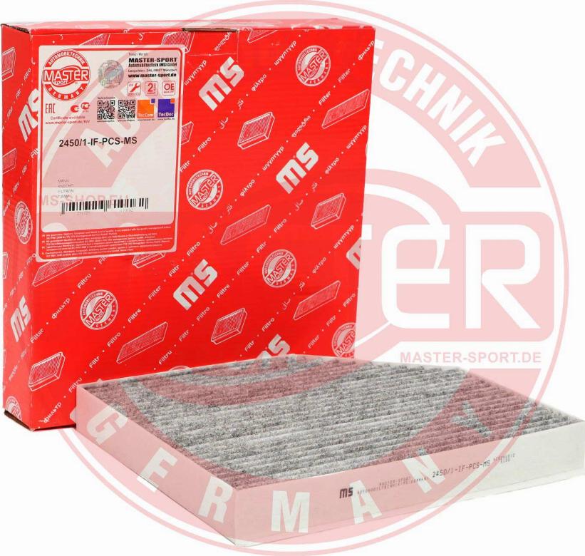 MASTER-SPORT 2450/1-IF-PCS-MS - Filtro, Aria abitacolo www.autoricambi360.it