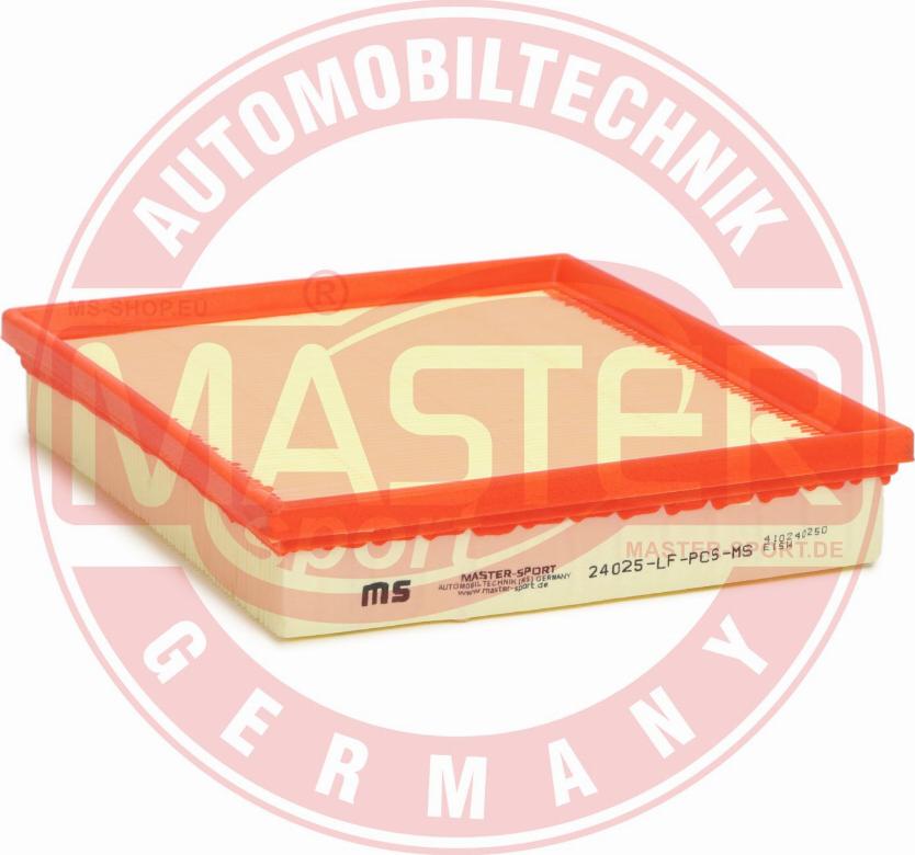 MASTER-SPORT 24025-LF-PCS-MS - Filtro aria www.autoricambi360.it