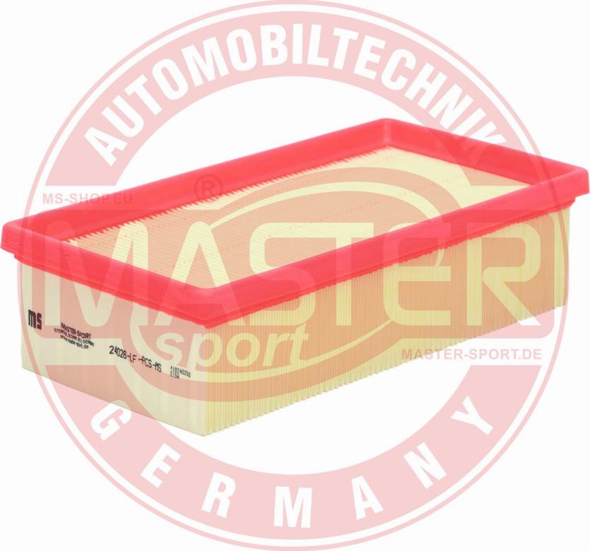 MASTER-SPORT 24026-LF-PCS-MS - Filtro aria www.autoricambi360.it