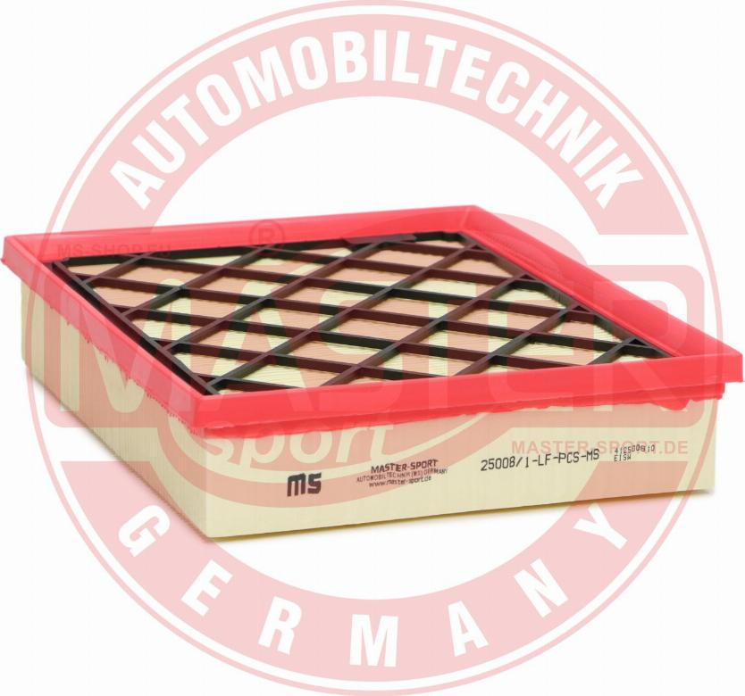 MASTER-SPORT 25008/1-LF-PCS-MS - Filtro aria www.autoricambi360.it