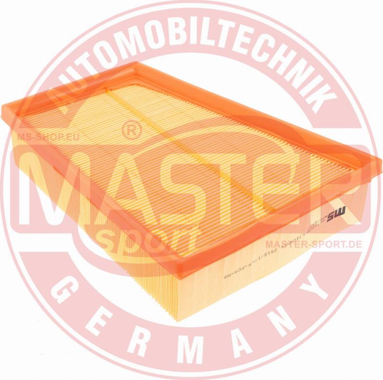 MASTER-SPORT 2510/1-LF-PCS-MS - Filtro aria www.autoricambi360.it