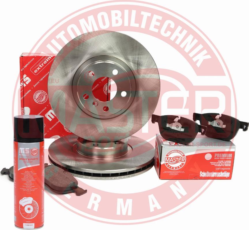 MASTER-SPORT 203001990P - Kit freno, Freno a disco www.autoricambi360.it