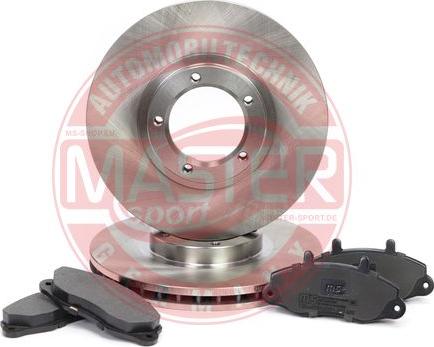 MASTER-SPORT 202401310 - Kit freno, Freno a disco www.autoricambi360.it