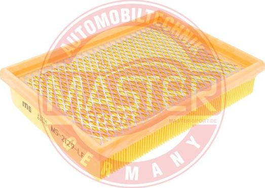 MASTER-SPORT 2129-LF-PCS-MS - Filtro aria www.autoricambi360.it