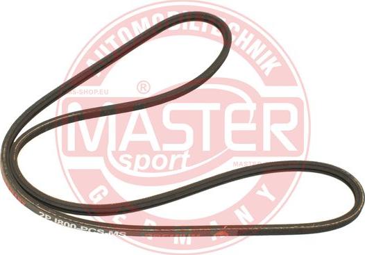 MASTER-SPORT 2PJ800-PCS-MS - Cinghia Poly-V www.autoricambi360.it
