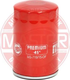 MASTER-SPORT 719/15-OF-PCS-MS - Filtro olio www.autoricambi360.it