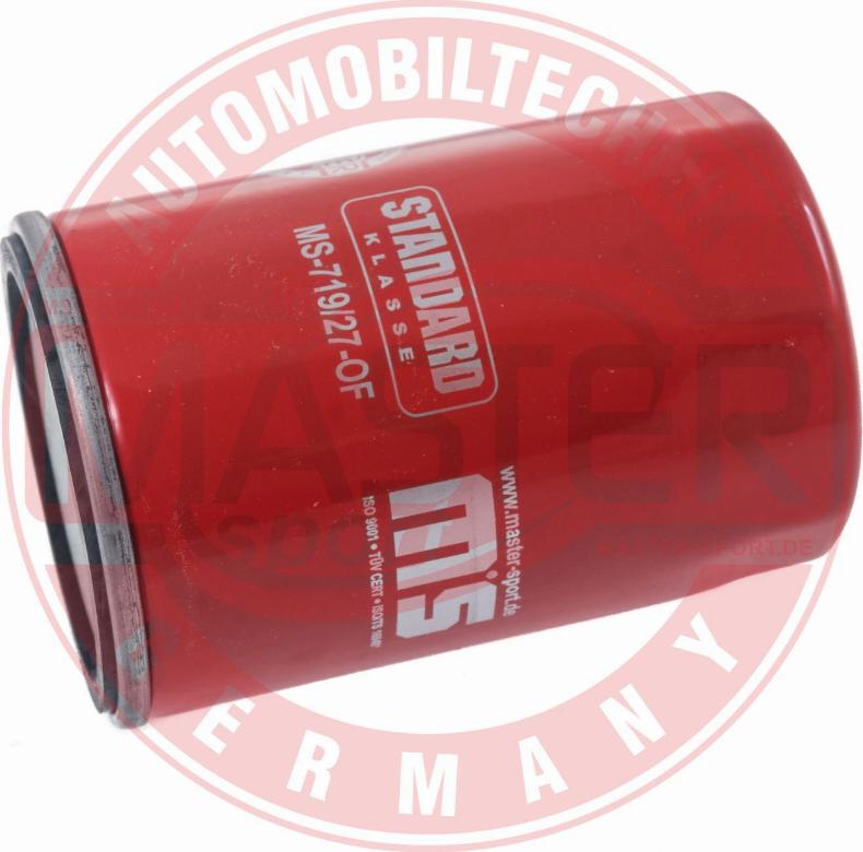 MASTER-SPORT 719/27-OF-PCS-MS - Filtro olio www.autoricambi360.it