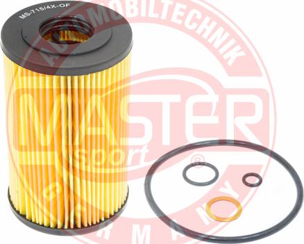MASTER-SPORT 715/4X-OF-PCS-MS - Filtro olio www.autoricambi360.it