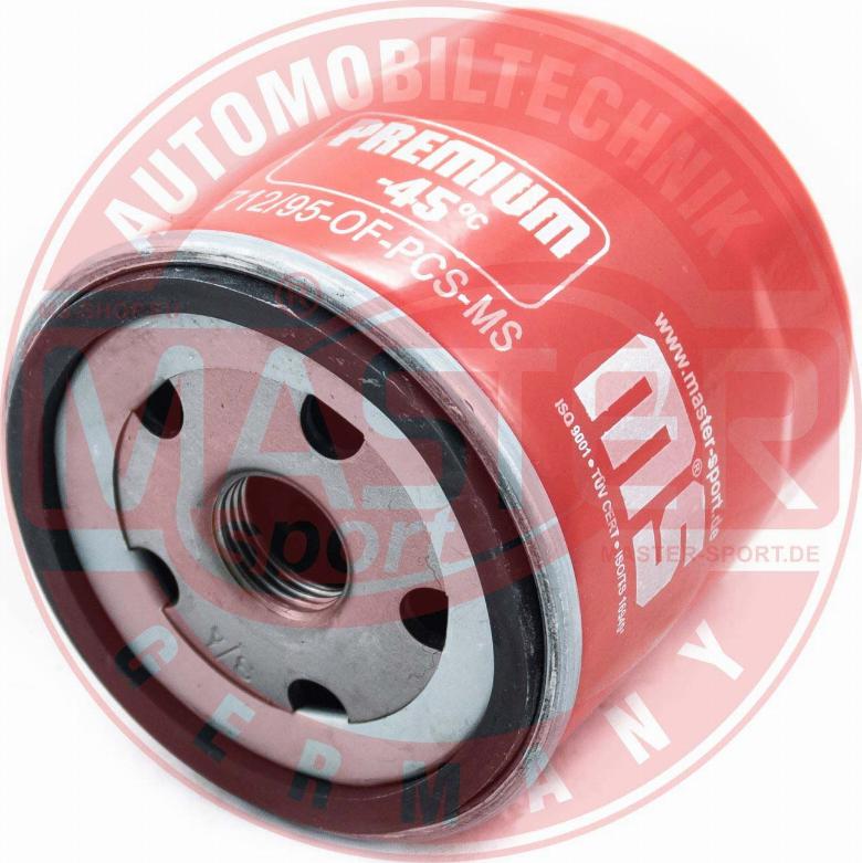 MASTER-SPORT 712/95-OF-PCS-MS - Filtro olio www.autoricambi360.it