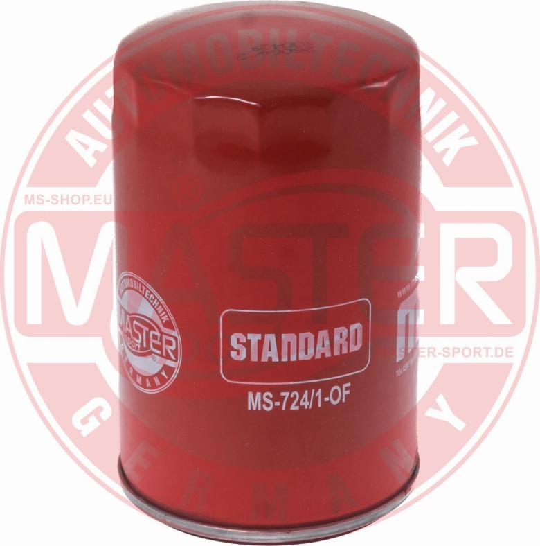 MASTER-SPORT 724/1-OF-PCS-MS - Filtro olio www.autoricambi360.it