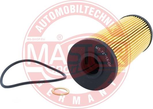 MASTER-SPORT 727/1X-OF-PCS-MS - Filtro olio www.autoricambi360.it