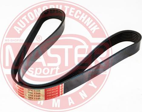MASTER-SPORT 7PK1145-PCS-MS - Cinghia Poly-V www.autoricambi360.it