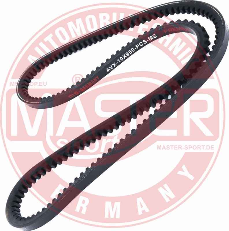 MASTER-SPORT AVX-10X960-PCS-MS - Cinghia trapezoidale www.autoricambi360.it